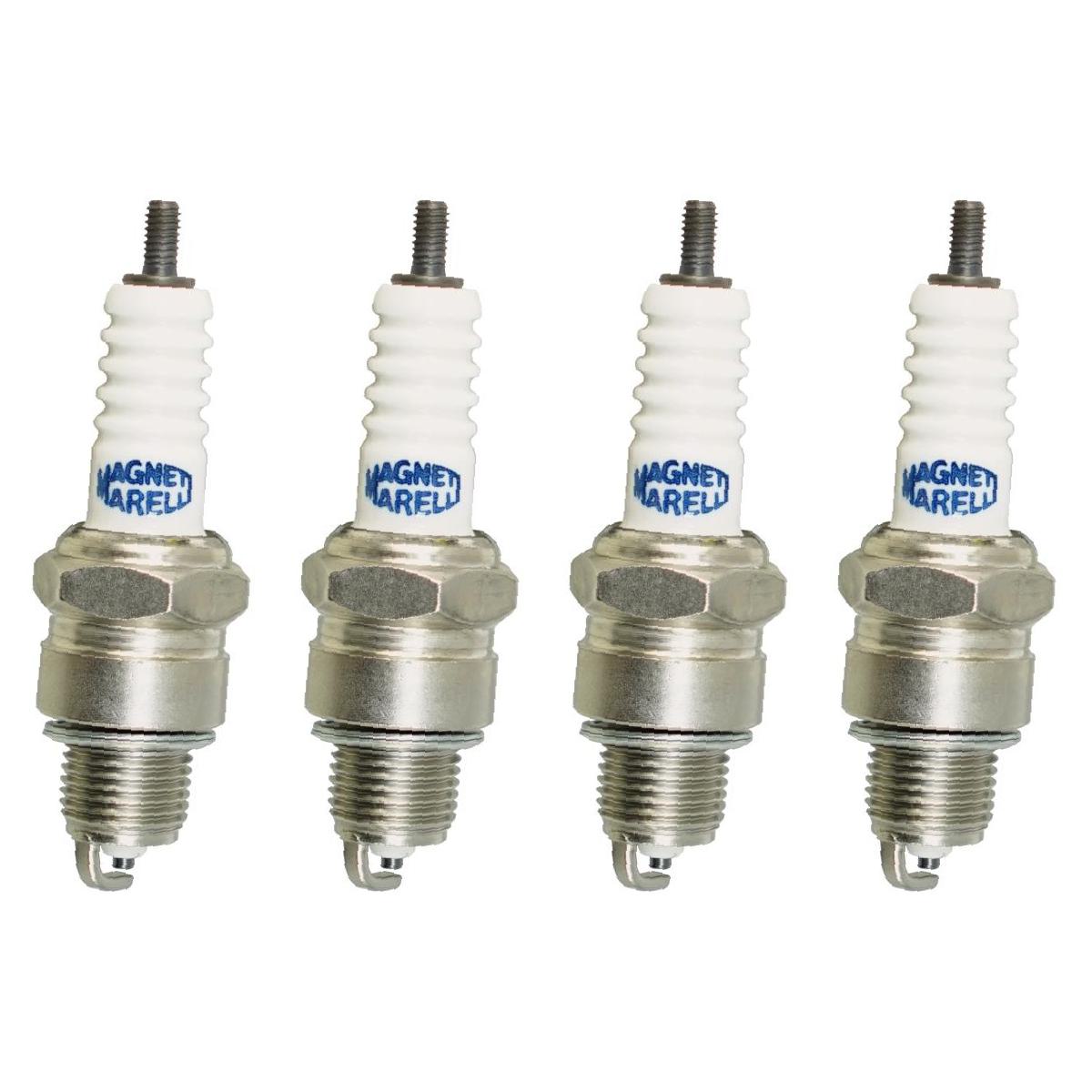 Kit 4 Vela Ignição Standard - Magneti Marelli - E5TCMM