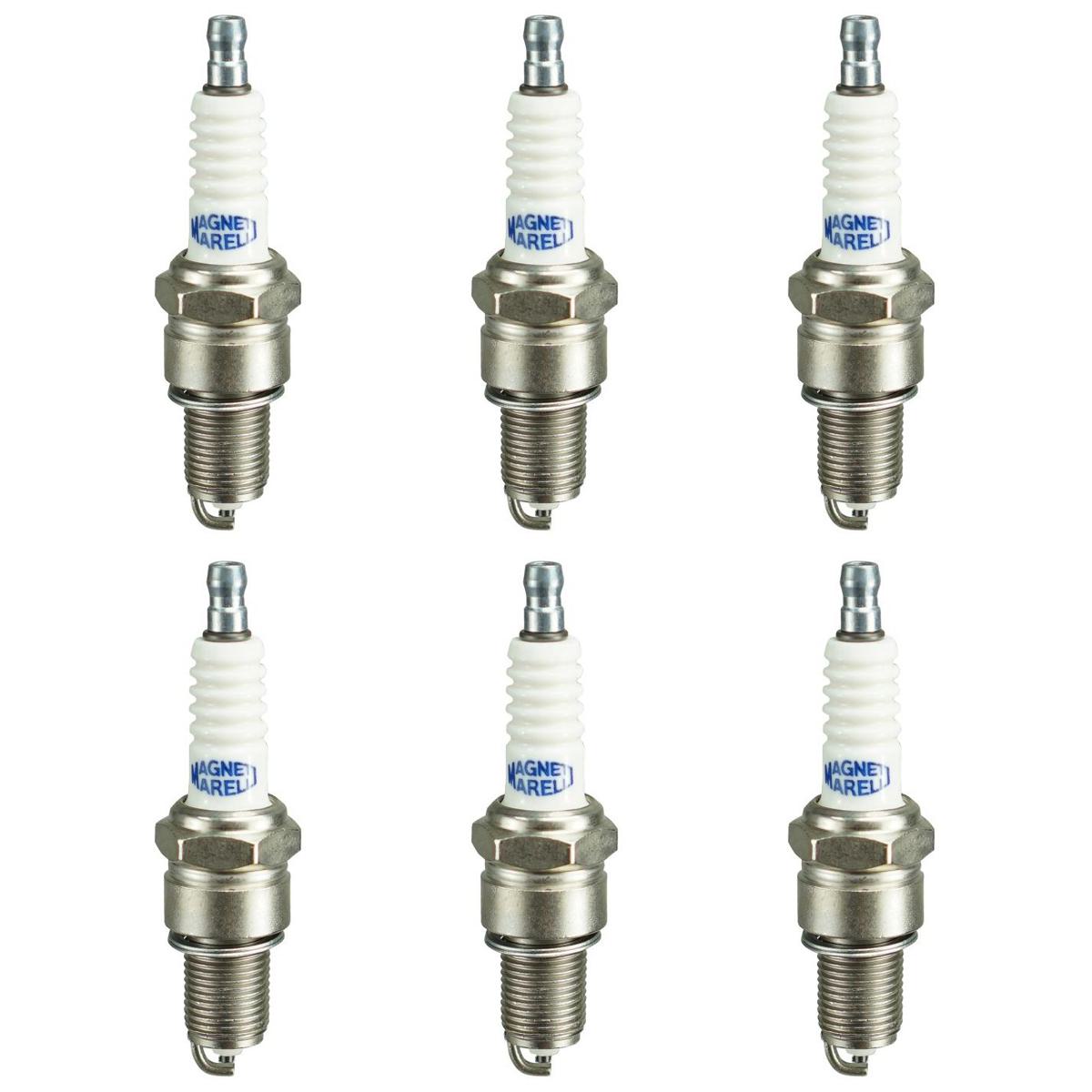 Kit 6 Vela Ignição V-Form - Magneti Marelli - F5RFMM