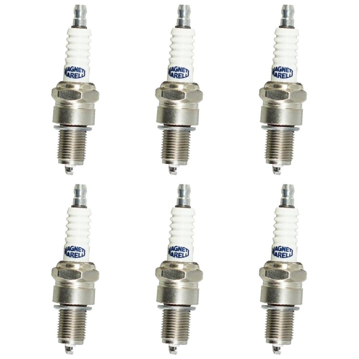 Kit 6 Vela Ignição Standard - Magneti Marelli - F5TCMM