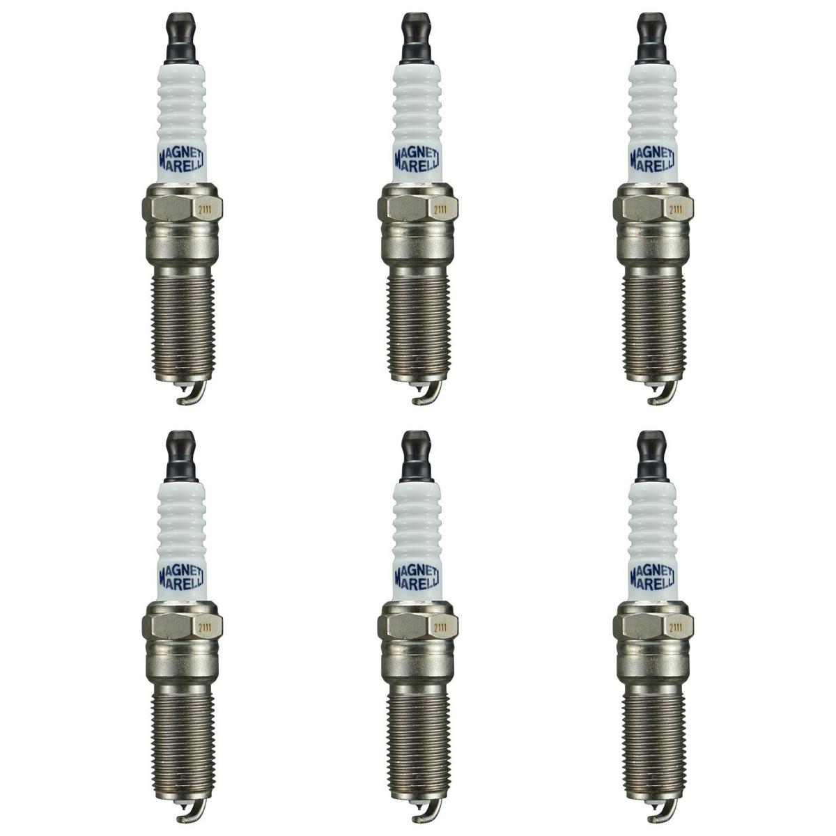 Kit 6 Vela Ignição Iridium - Magneti Marelli - QH5RTIMM-13