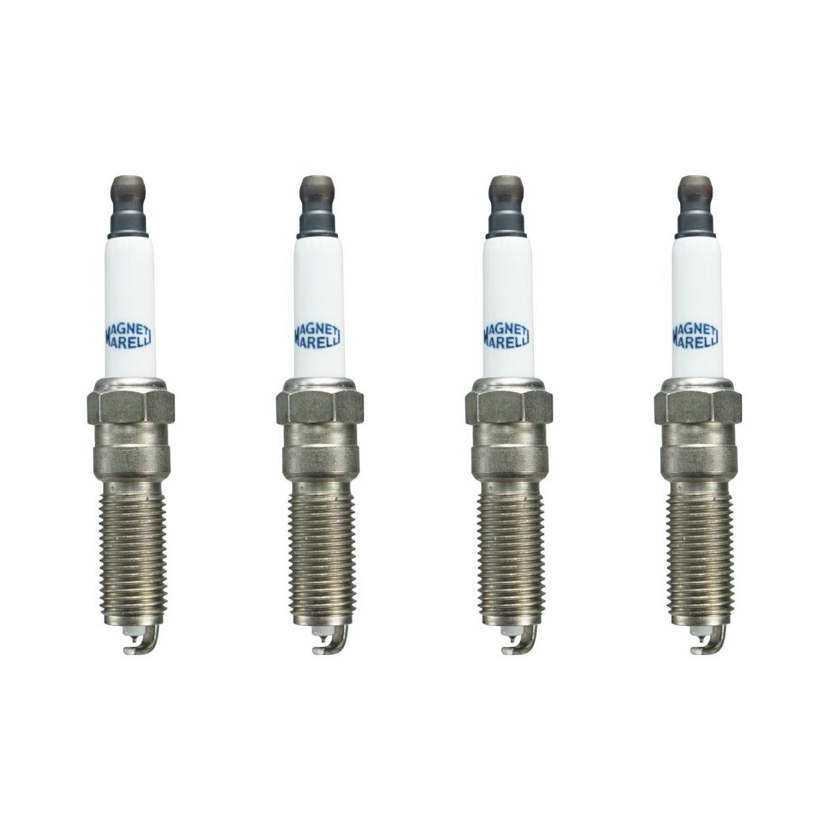 Kit 4 Vela Ignição Platinum-Iridium - Magneti Marelli - YH9RTIPMM
