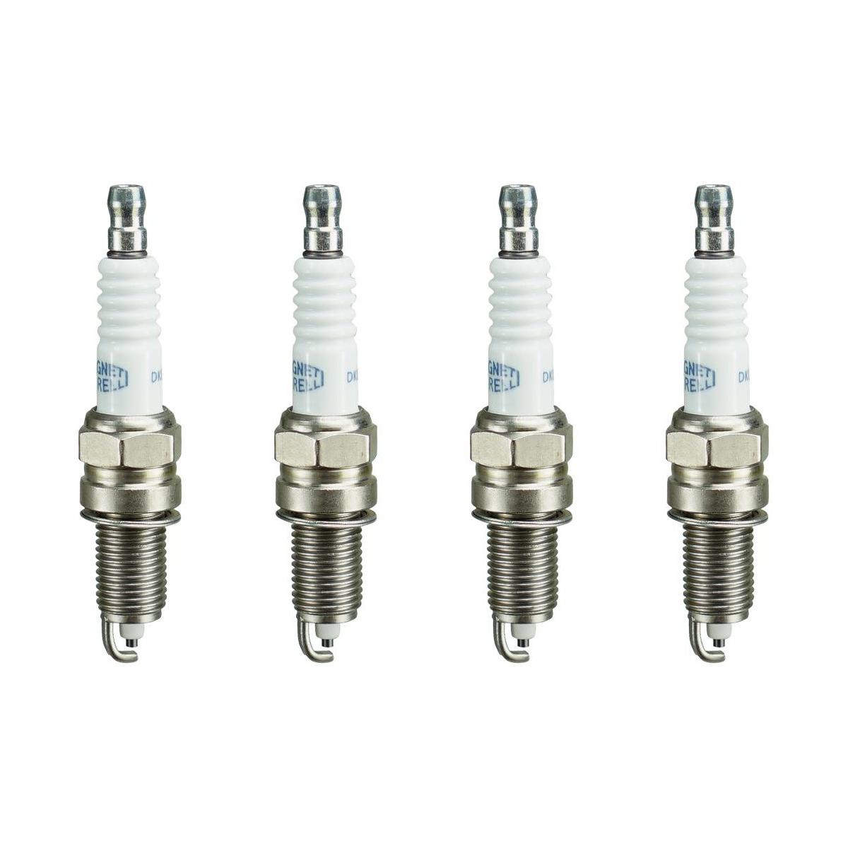 Kit 4 Vela Ignição Resistiva - Magneti Marelli - DK8RTAMM-10
