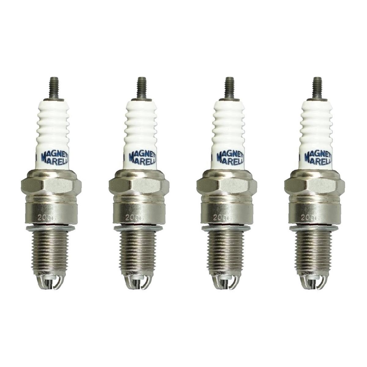 Kit 4 Vela Ignição Multi-E - Magneti Marelli - F5RTJYMM