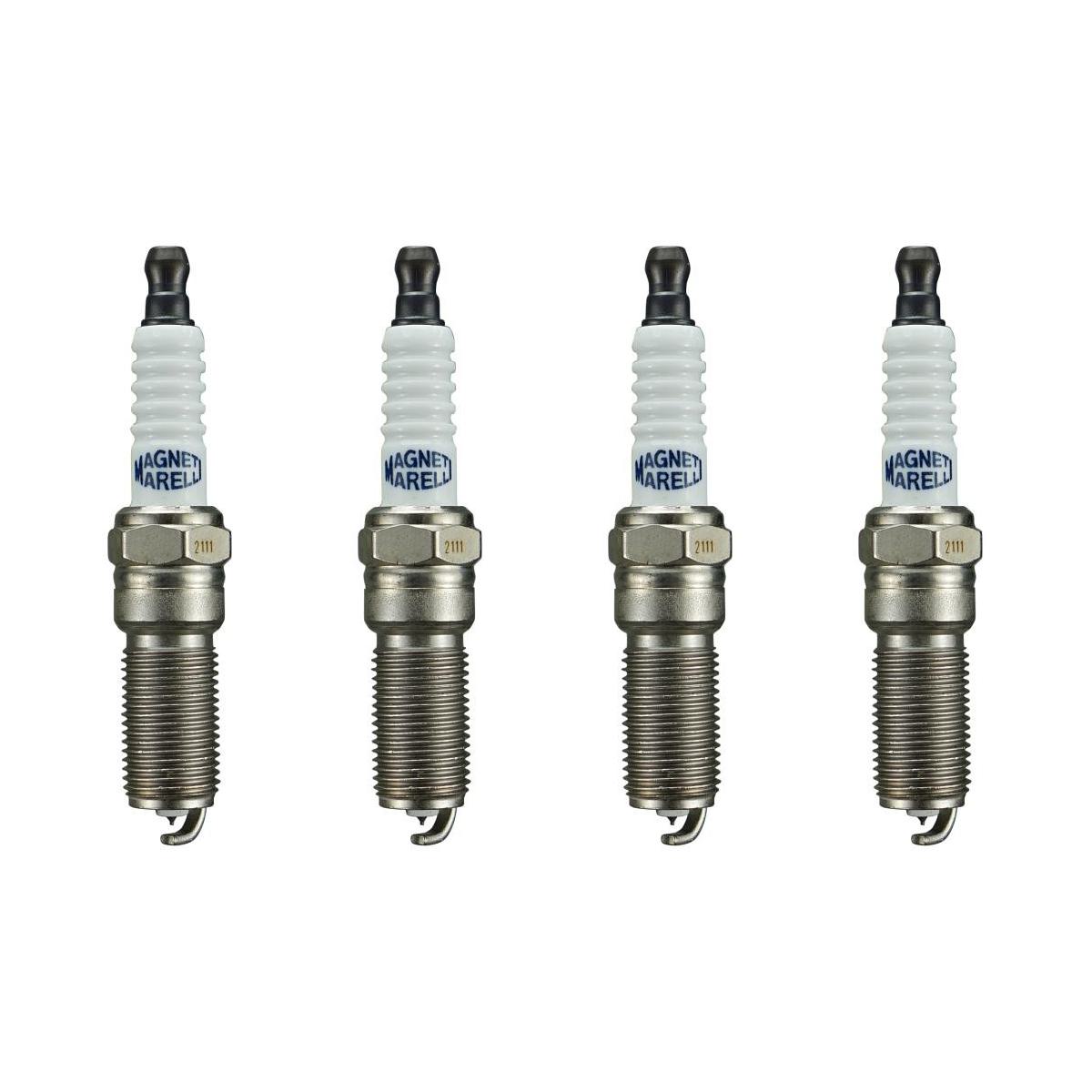 Kit 4 Vela Ignição Iridium - Magneti Marelli - QH5RTIMM-13