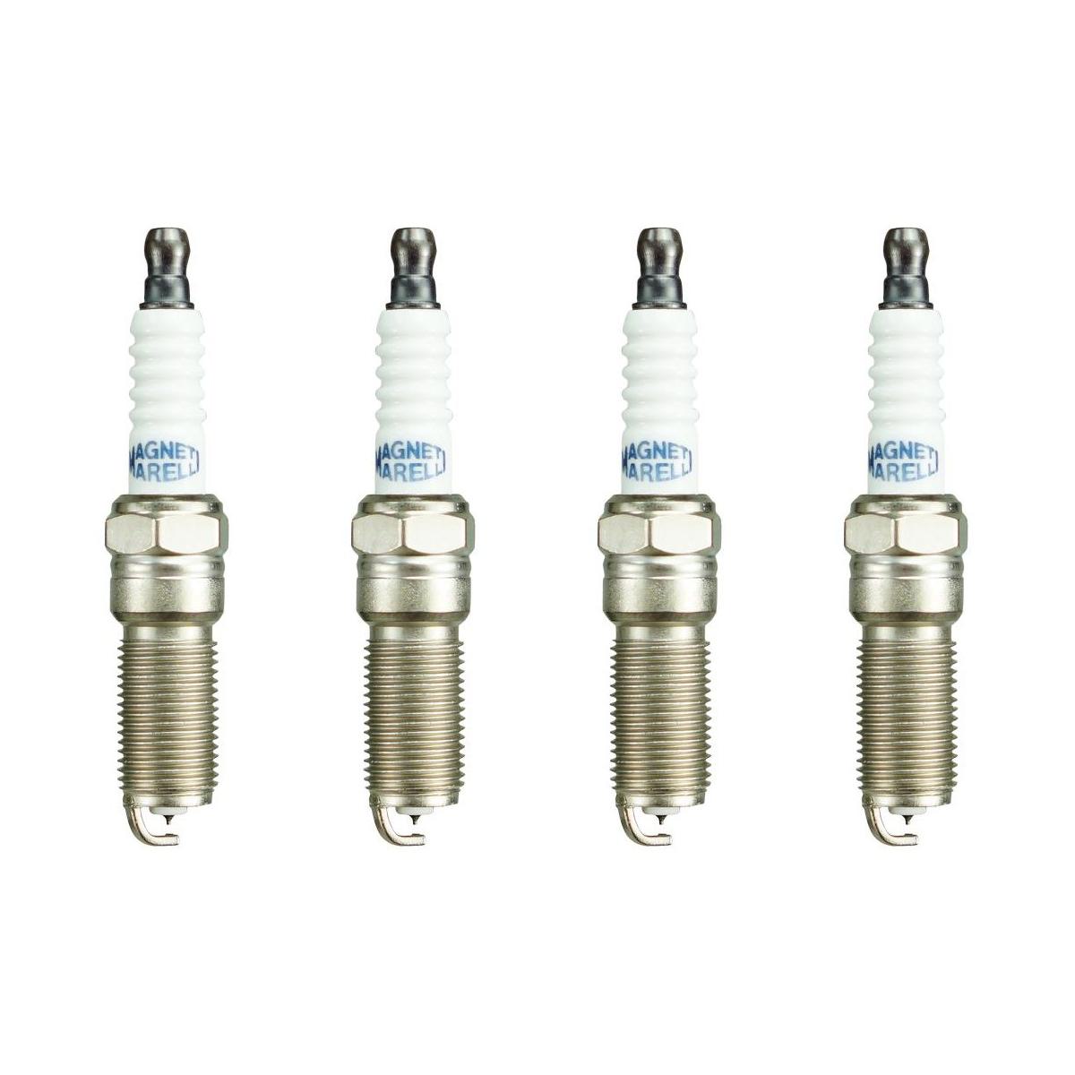 Kit 4 Vela Ignição Platinum-Iridium - Magneti Marelli - QH5RTIPMM-13