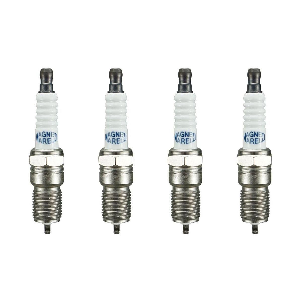 Kit 4 Vela Ignição Platinum-Iridium - Magneti Marelli - Q6RTIPMM-13