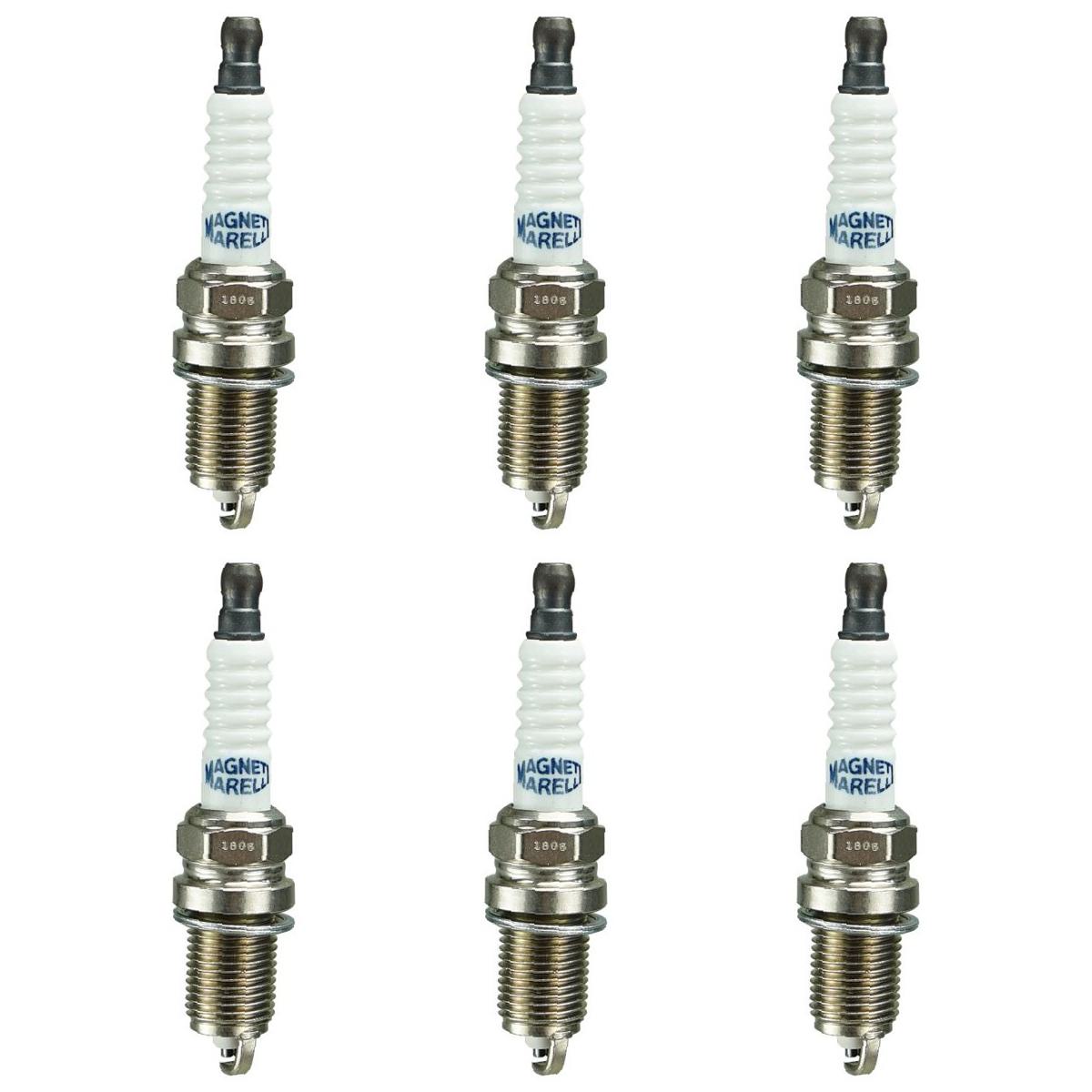 Kit 6 Vela Ignição V-Form - Magneti Marelli - K6RF2MM-11
