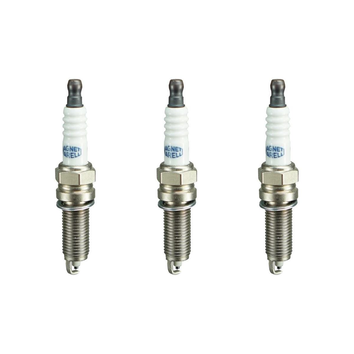 Kit 3 Vela Ignição Resistiva - Magneti Marelli - LDK7RTAMM
