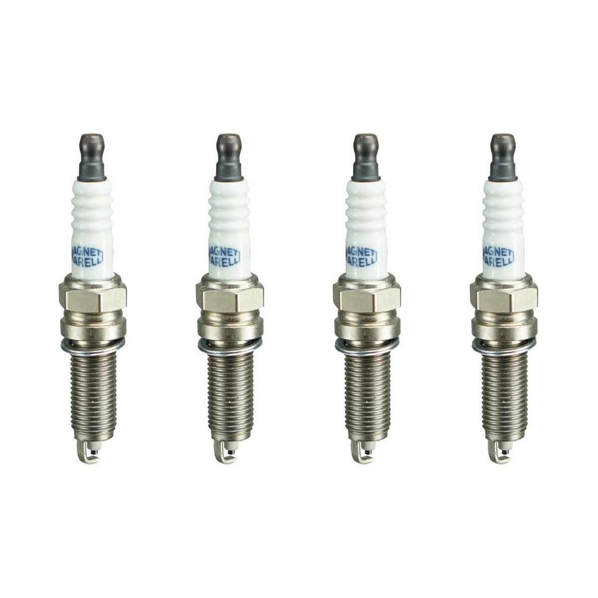 Kit 4 Vela Ignição Resistiva - Magneti Marelli - LDK7RTAMM