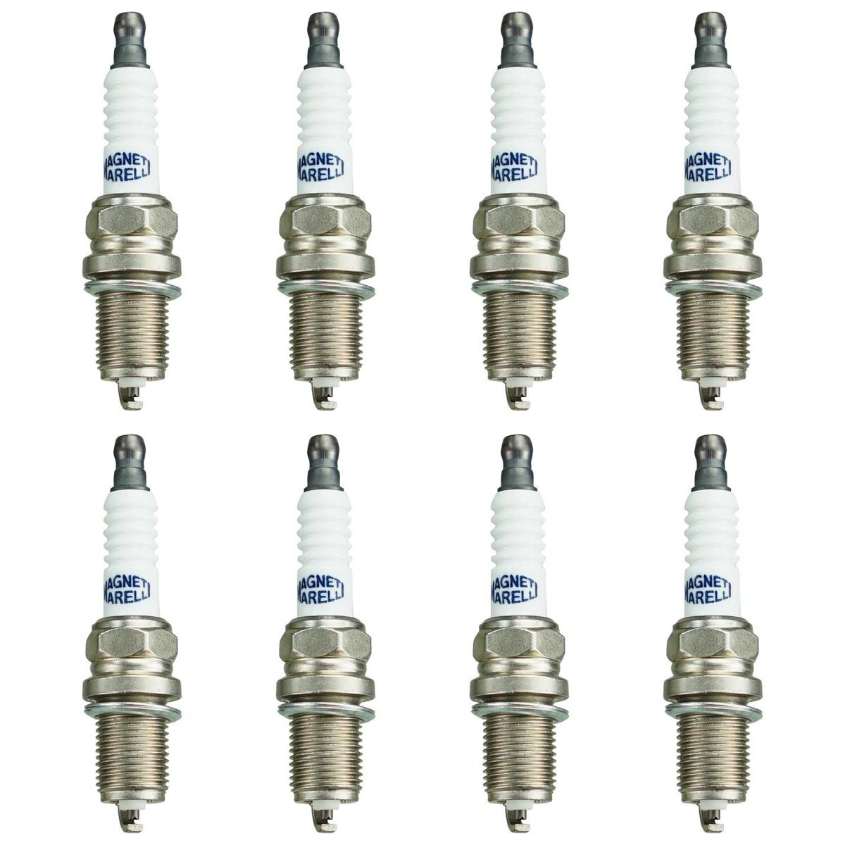 Kit 8 Vela Ignição V-Form - Magneti Marelli - K7RFMM