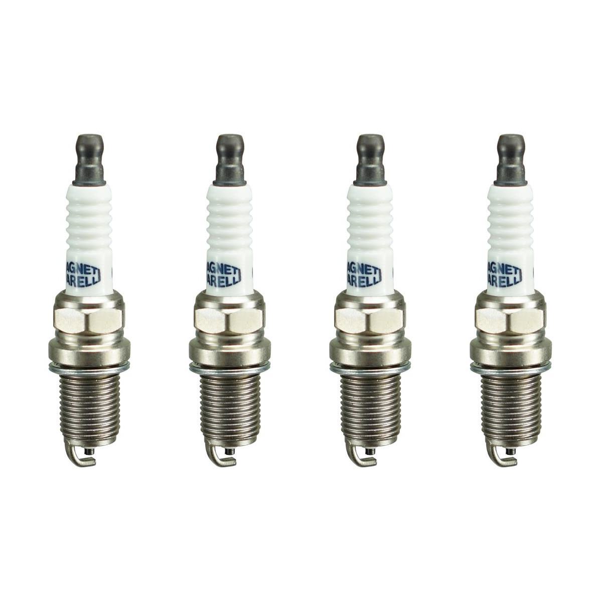 Kit 4 Vela Ignição V-Form - Magneti Marelli - K7RFMM-11
