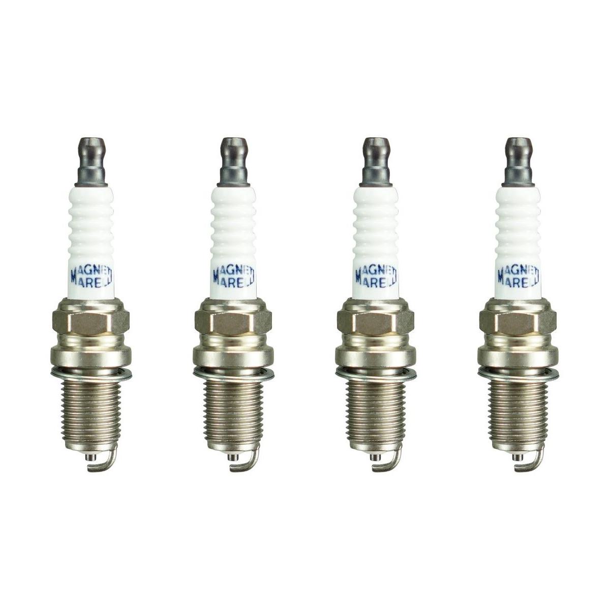 Kit 4 Vela Ignição Resistiva - Magneti Marelli - K6RTCMM-10