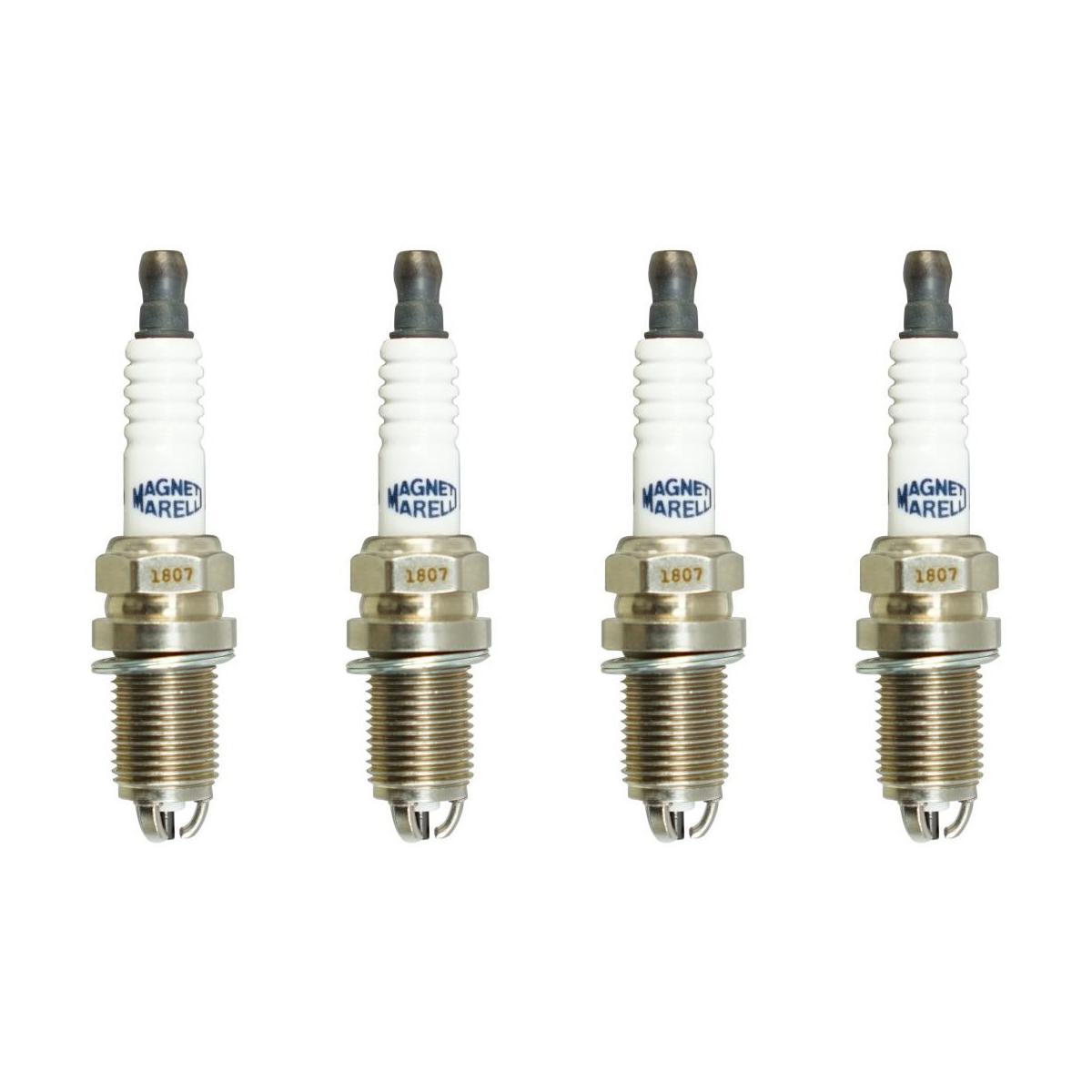 Kit 4 Vela Ignição Multi-E - Magneti Marelli - K7RTJYMM-10