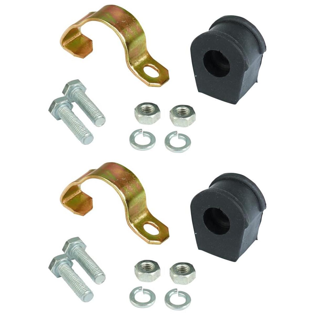 Par Kit Barra Estabilizadora Dianteira Com Mancal E Abraçadeira - Cofap - KEC01027