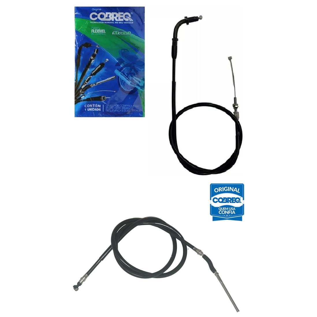 Kit Cabo Acelerador A+B - Cobreq - 0044-CABOA 0045-CABOA