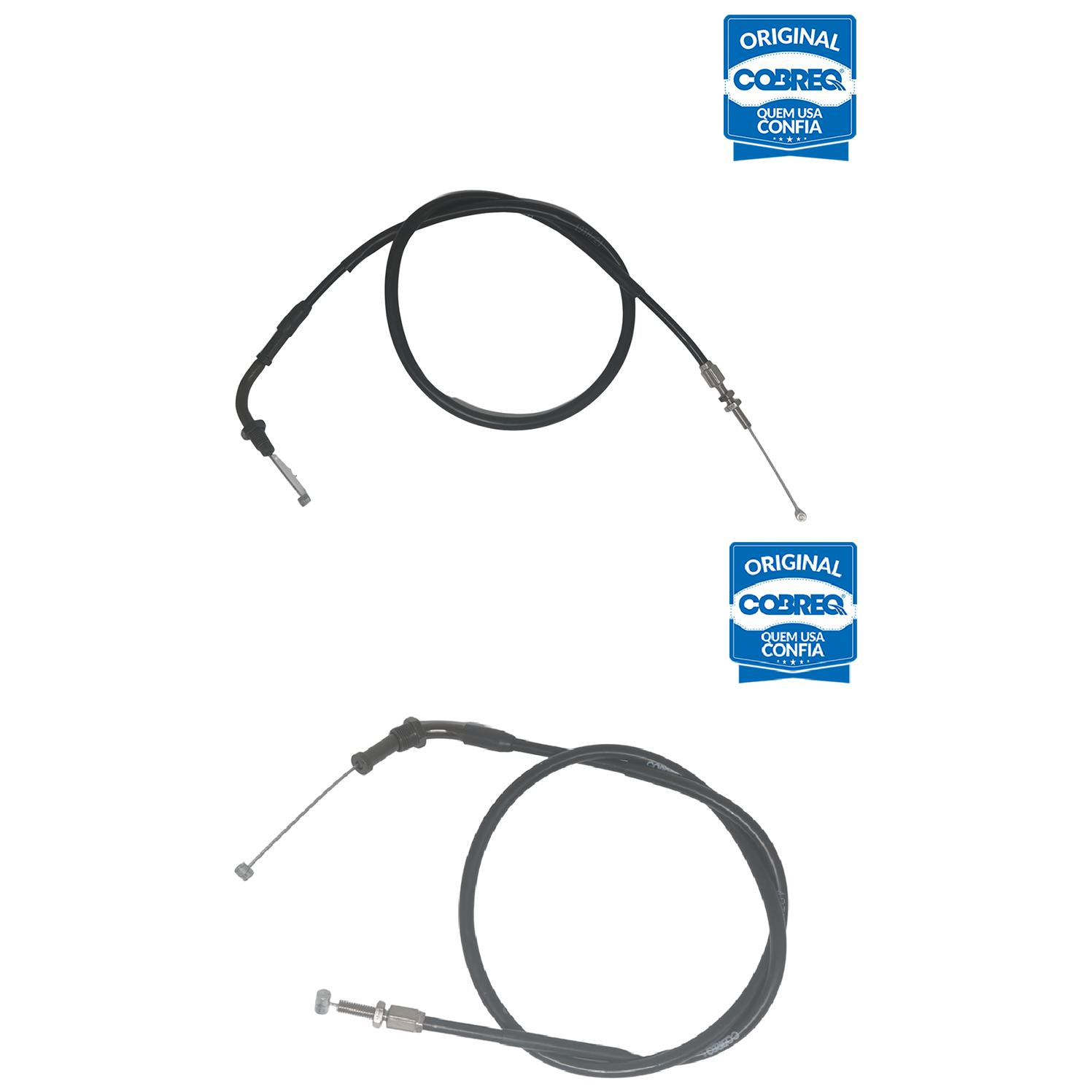 Kit Cabo Acelerador A+B - Cobreq - 0011-CABOA 0012-CABOA