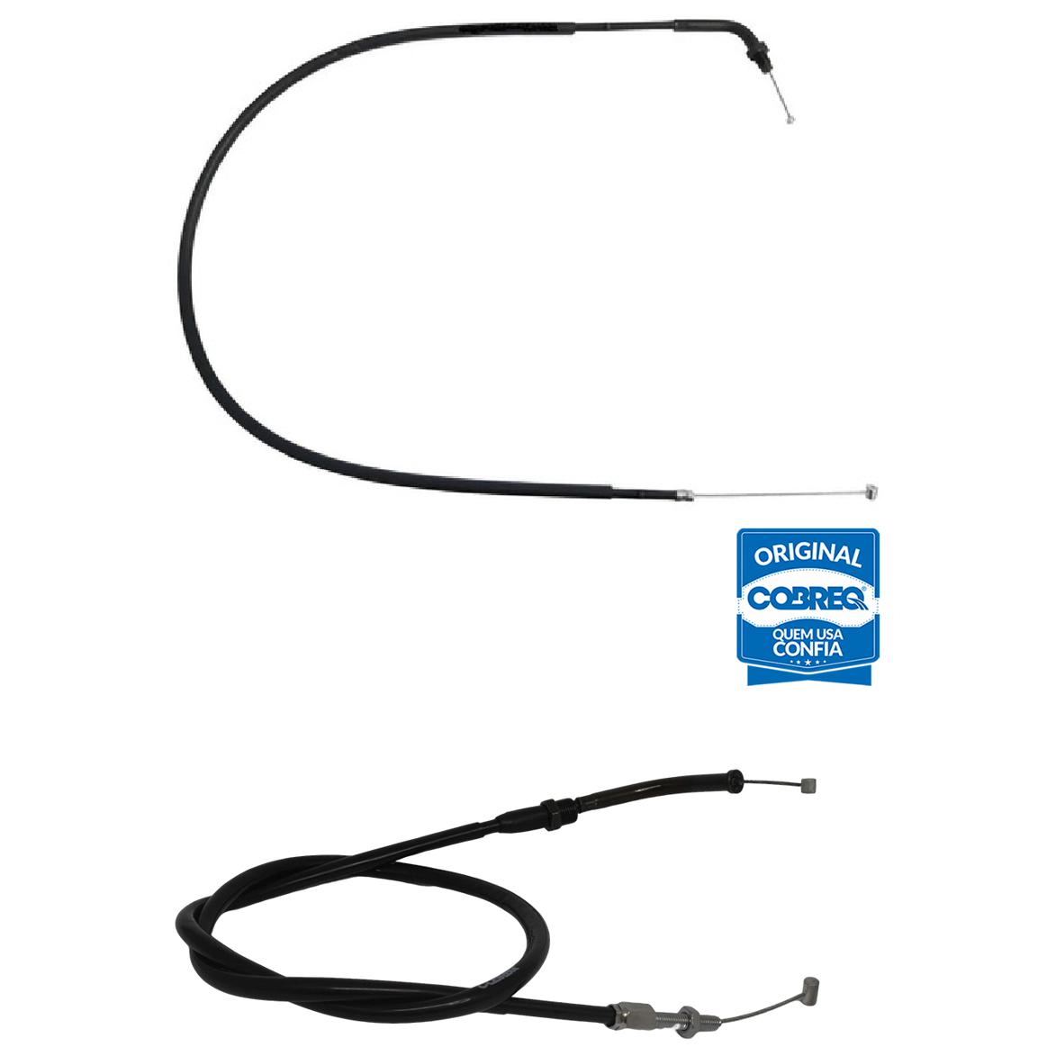 Kit Cabo Acelerador A+B - Cobreq - 0003-CABOA 0007-CABOA