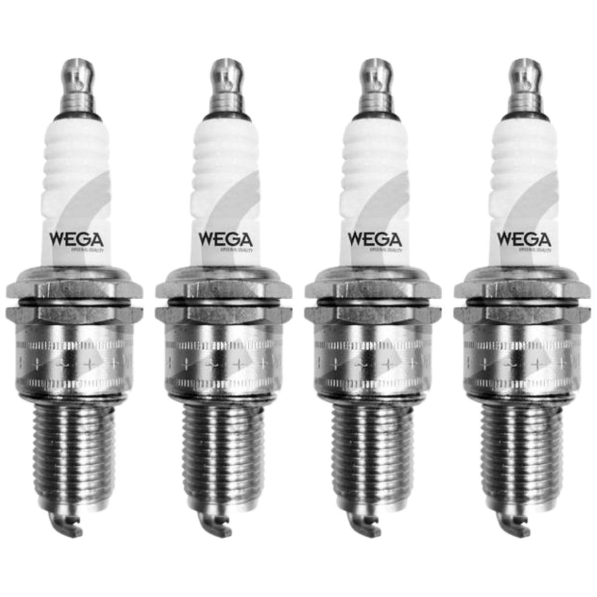 Jogo 4 vela de ignição - Wega - XR15YI8