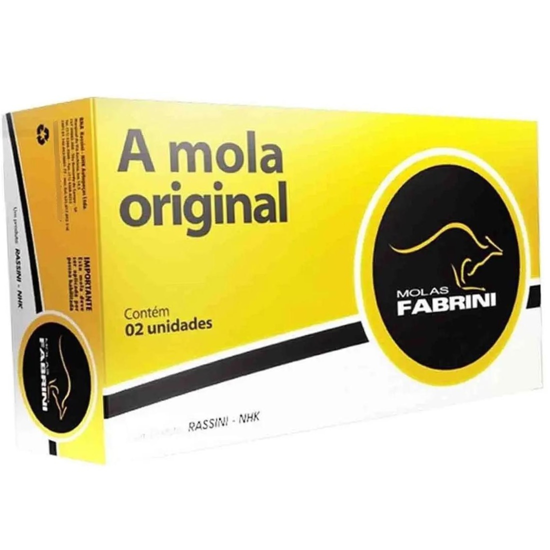 Par de Molas Traseiras para Fiat Palio - Fabrini - I-FT0422-M