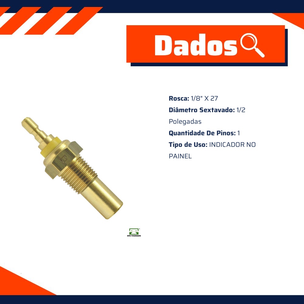 Sensor Temperatura Painel para Ford Ranger - MTE-THOMSON - 3079