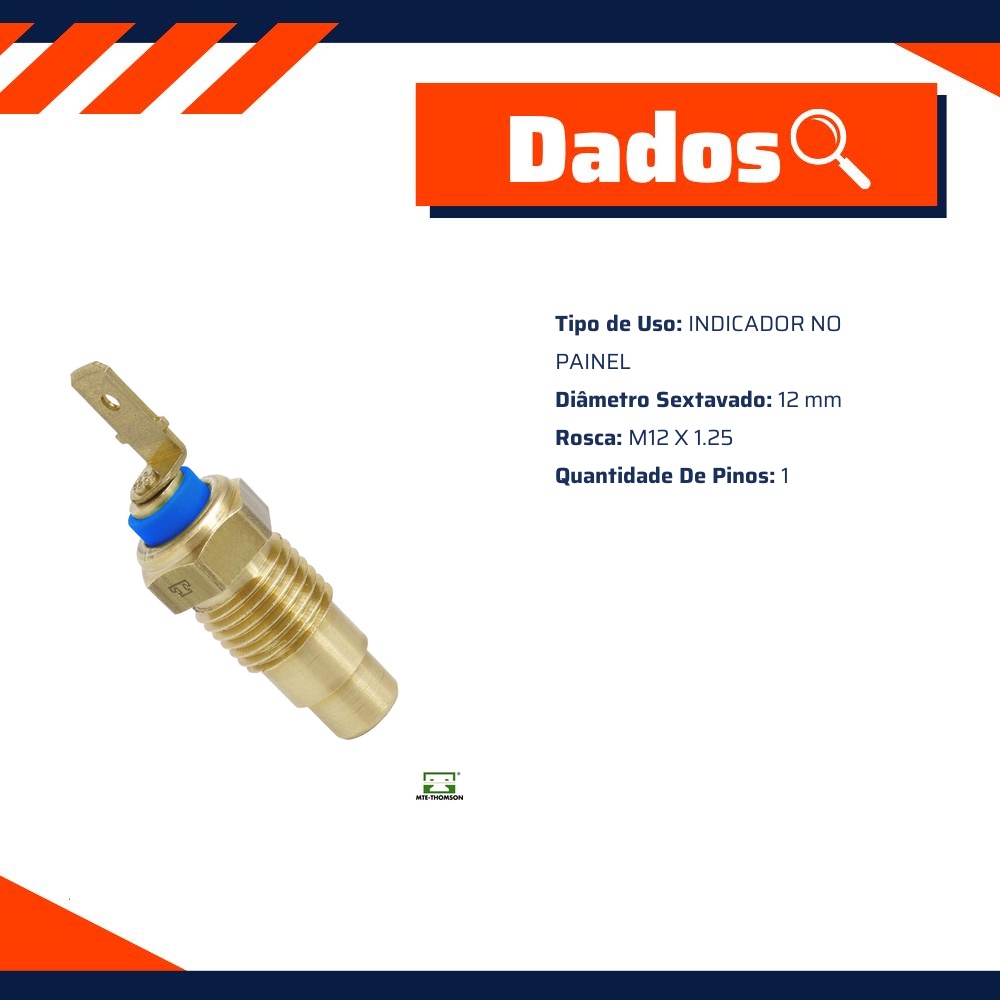 Sensor Temperatura Painel para Nissan Maxima - MTE-THOMSON - 3298