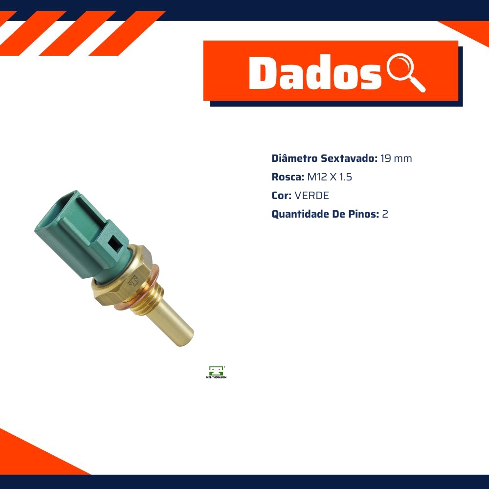 Sensor de Temperatura da Água - MTE - 4027
