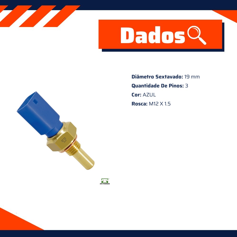 Sensor de Temperatura da Água - MTE - 4033