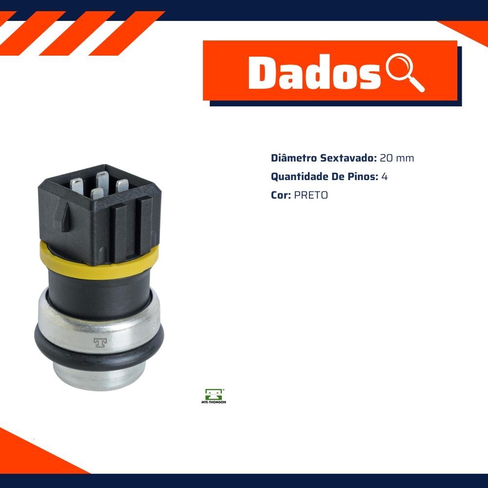 Sensor de Temperatura da Água - MTE - 4034