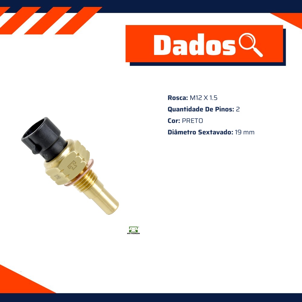 Sensor de Temperatura da Água - MTE - 4050