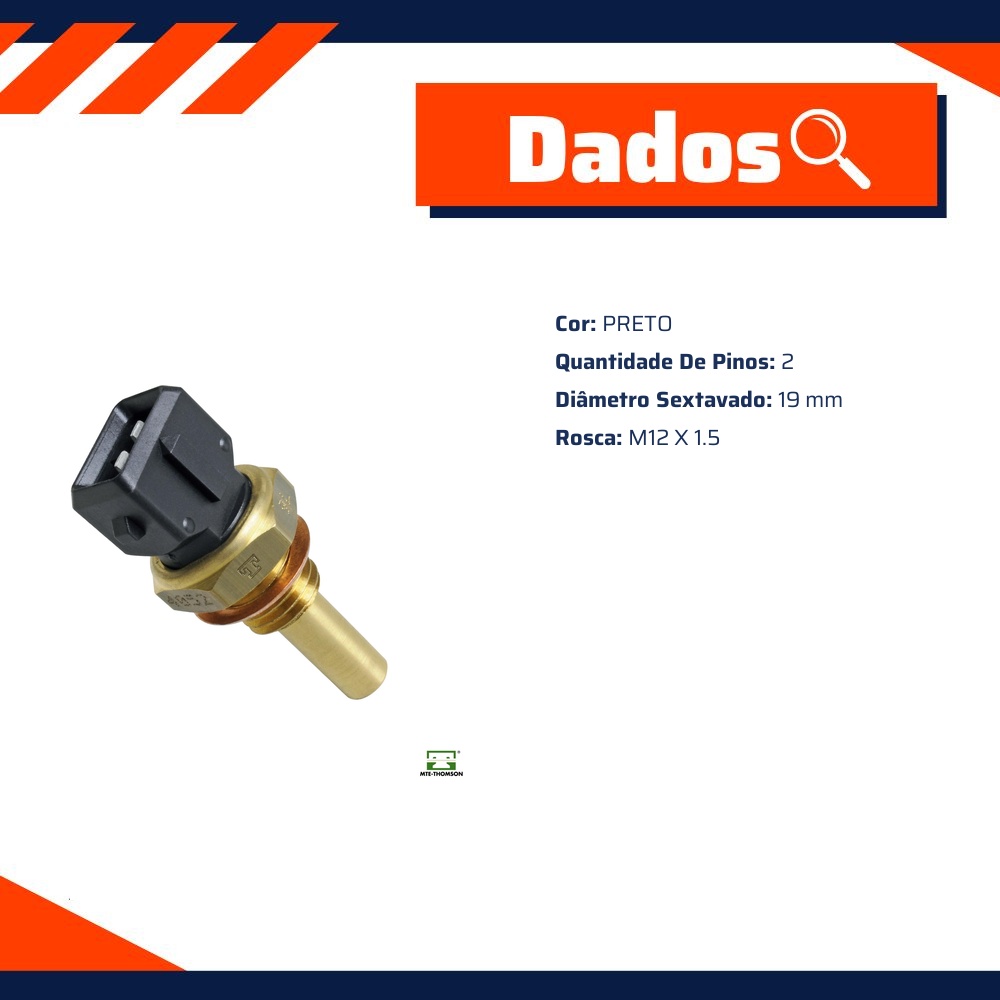 Sensor de Temperatura da Água - MTE - 4052