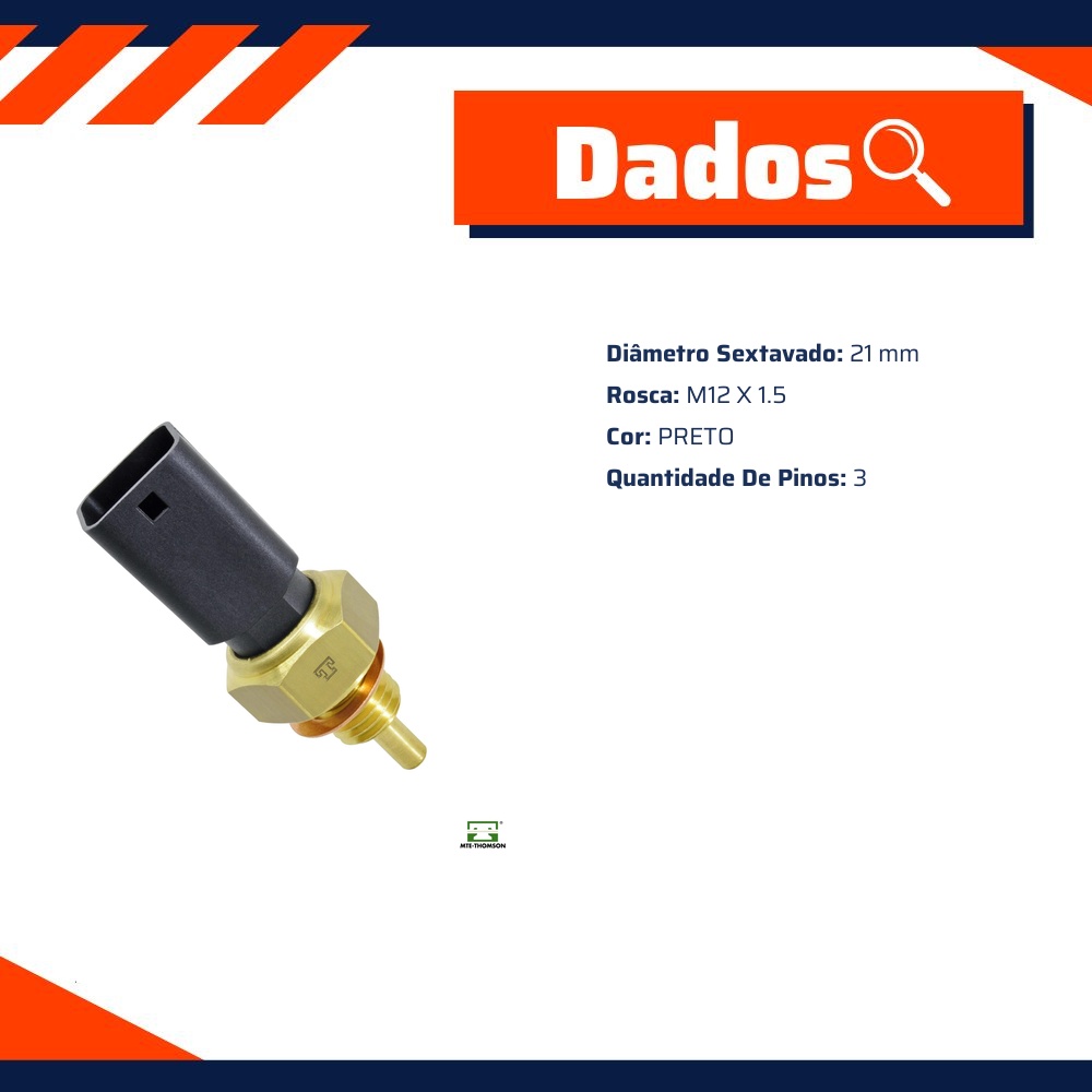 Sensor de Temperatura da Água - MTE - 4058