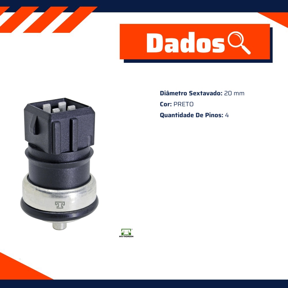 Sensor de Temperatura da Água - MTE - 4081
