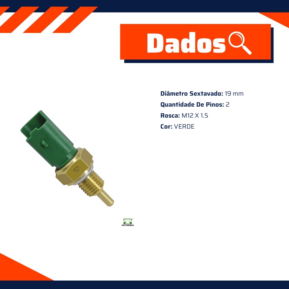 Sensor de Temperatura da Água - MTE - 4110