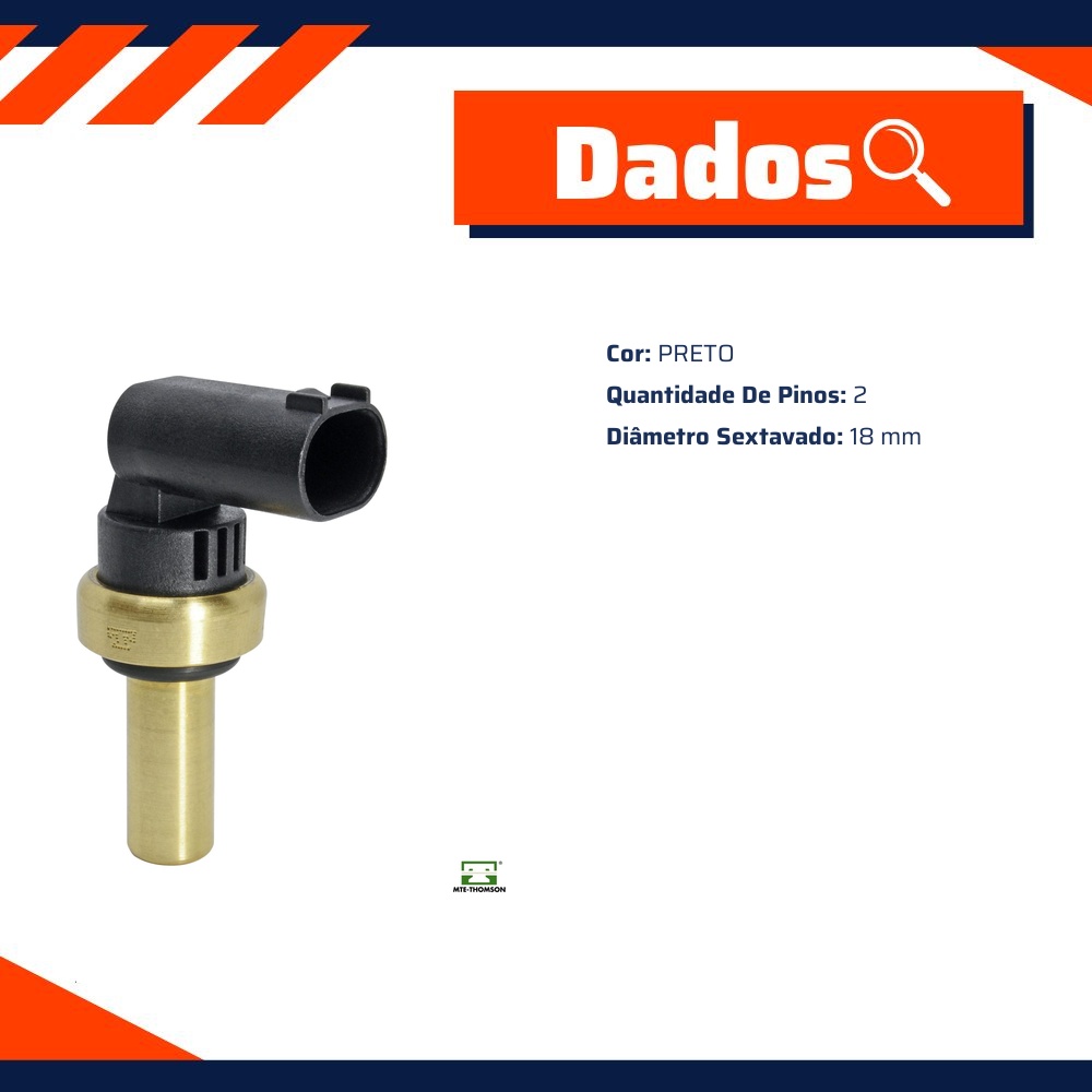 Sensor de Temperatura da Água - MTE - 4160