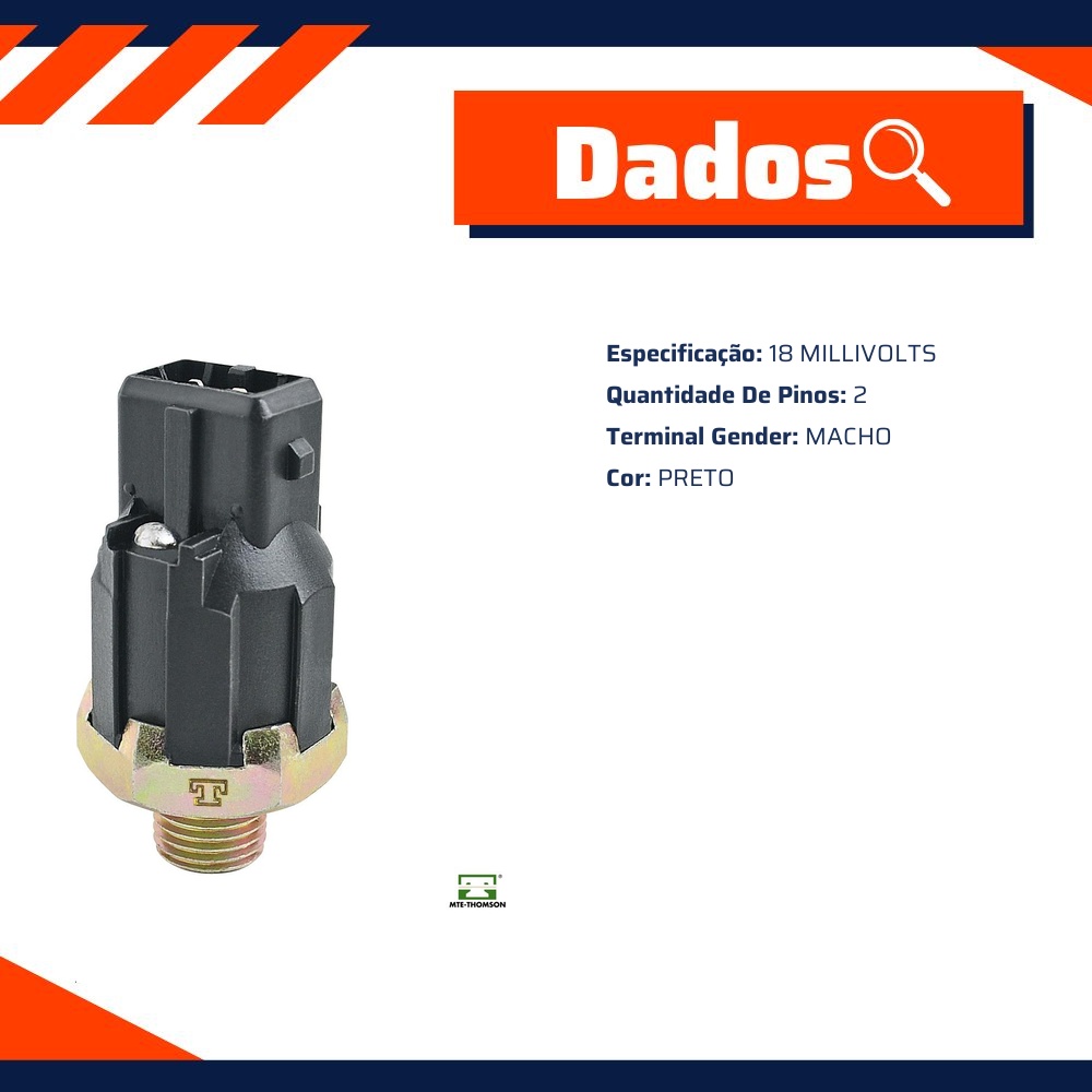 Sensor de Detonação - MTE - 70020