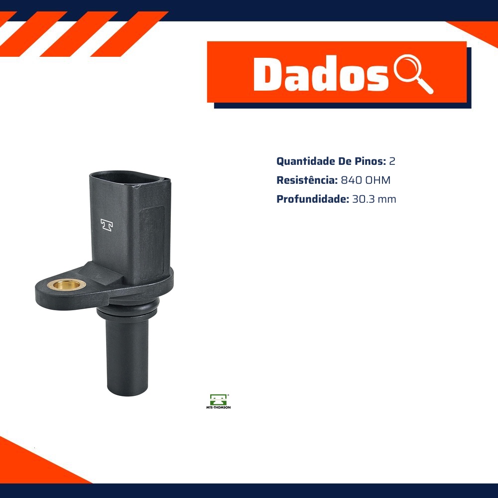 Sensor de Rotação do Motor para Volkswagen New Beetle - MTE-THOMSON - 70330