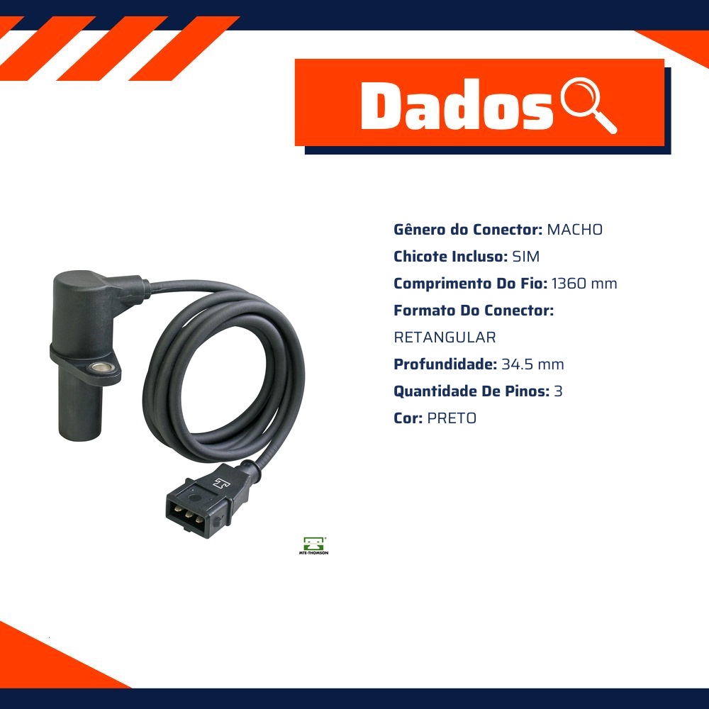 Sensor de Rotação do Motor para Chevrolet Corsa e Omega - MTE-THOMSON - 7037