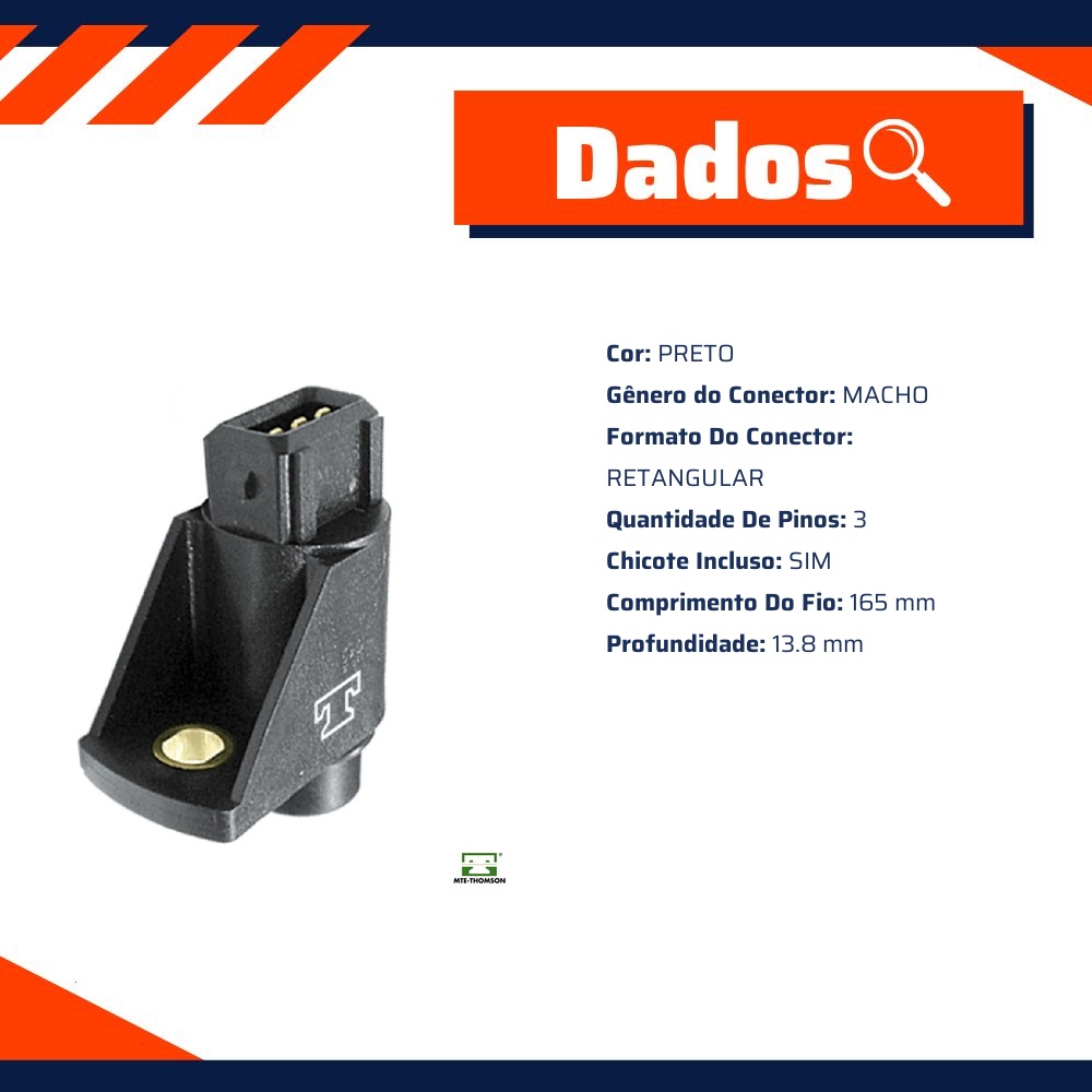 Sensor de Rotação do Motor para Chevrolet Vectra - MTE-THOMSON - 70408