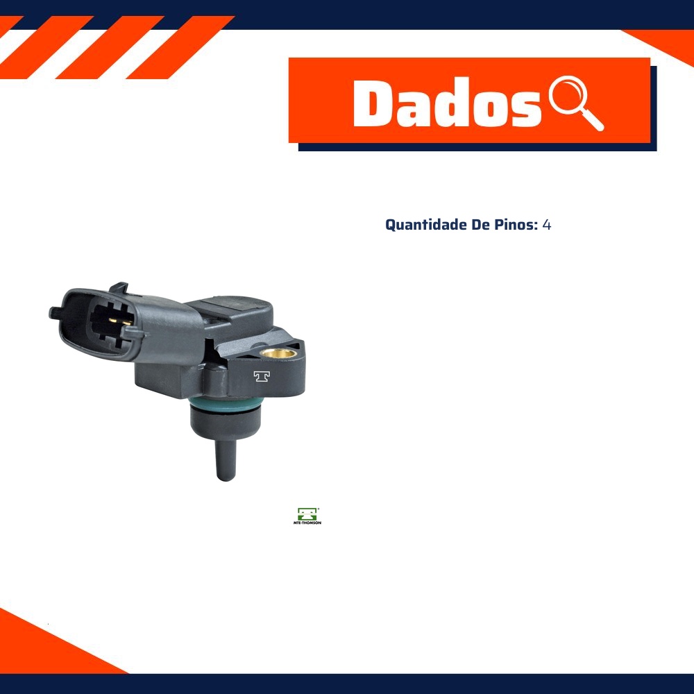 Sensor de Pressão do Coletor - MAP - MTE - 71047