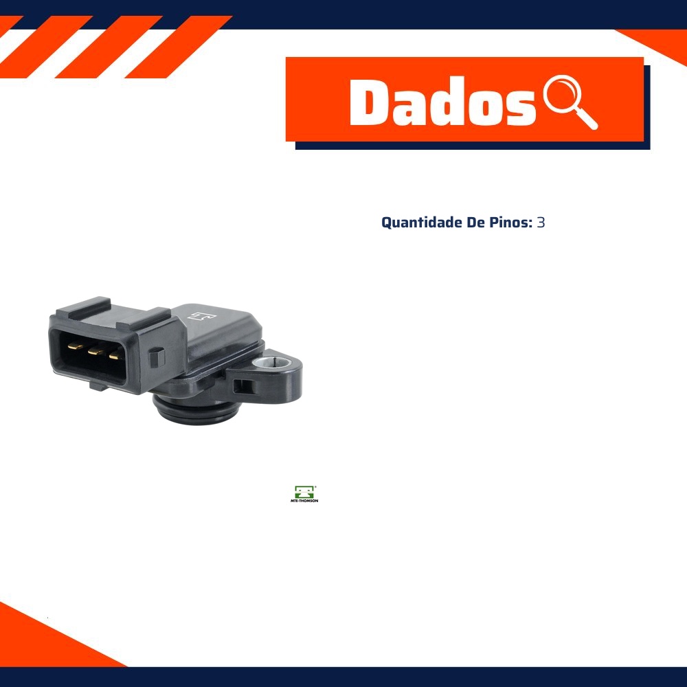 Sensor de Pressão do Coletor - MAP - MTE - 71087