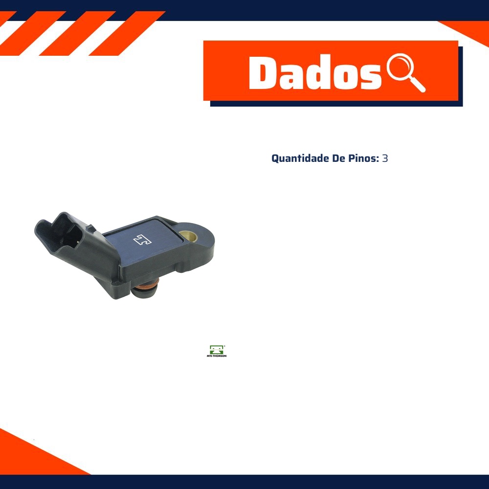 Sensor de Pressão do Coletor - MAP - MTE - 7130