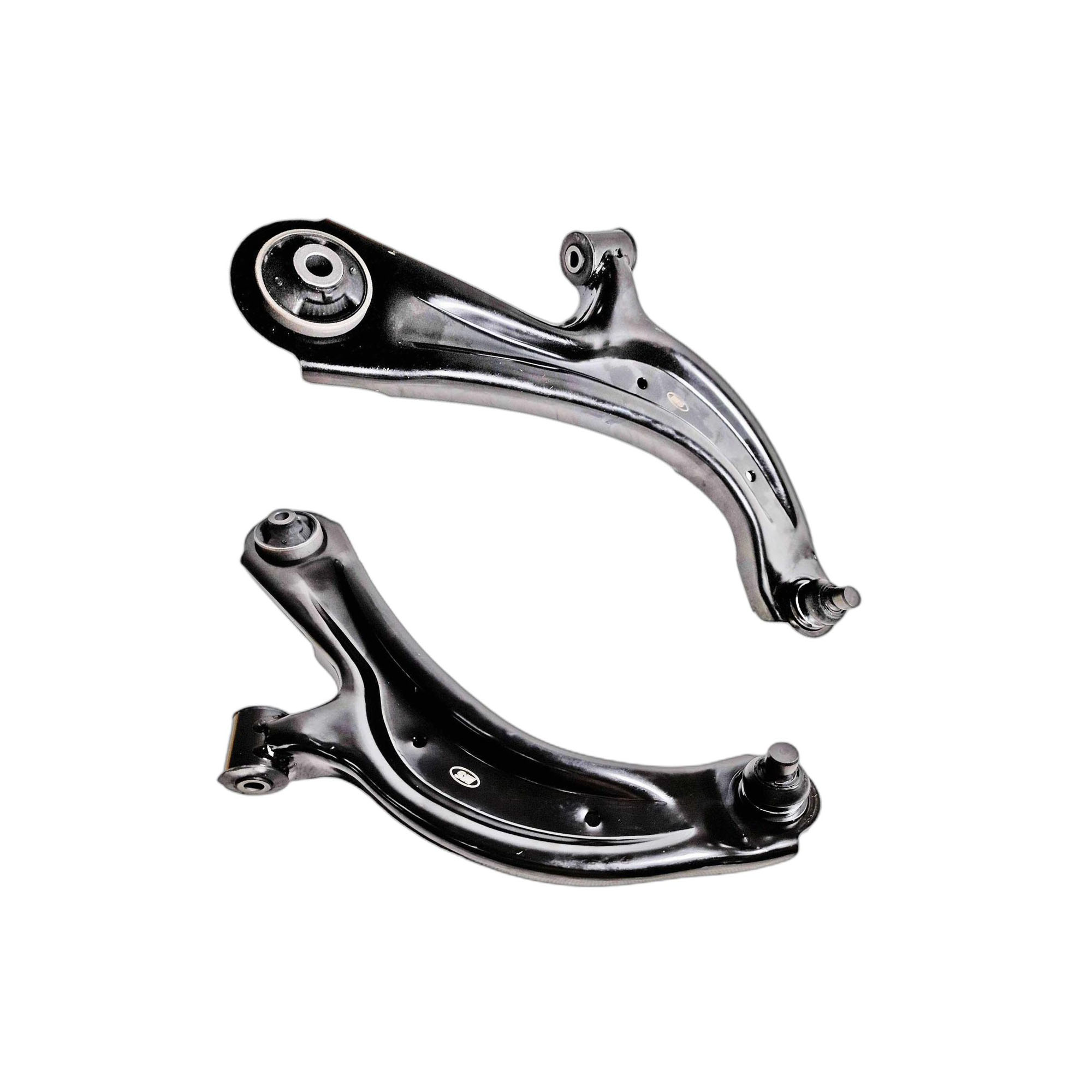 Par Bandeja Dianteira Lado Direito e Esquerdo com Bucha e Pivô - MetalSystem - 08079DMS - 08079EMS