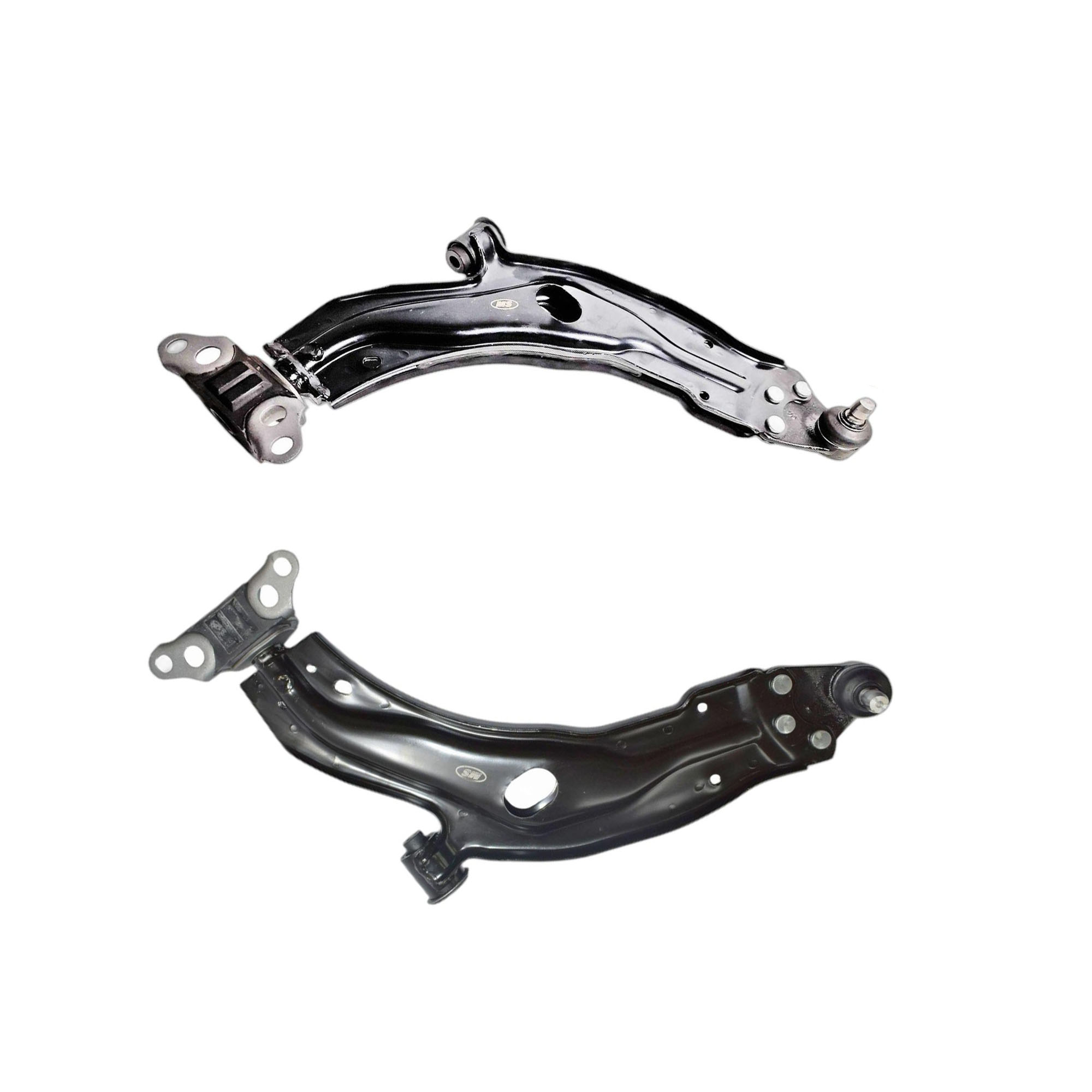 Par Bandeja Dianteira Lado Direito e Esquerdo com Bucha e Pivô - MetalSystem - 08193DMS - 08193EMS