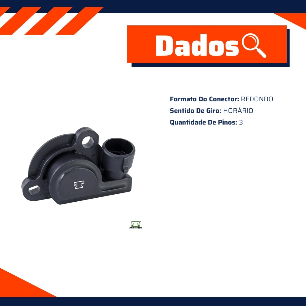 Sensor de Posição da Borboleta - TPS - MTE - 7231