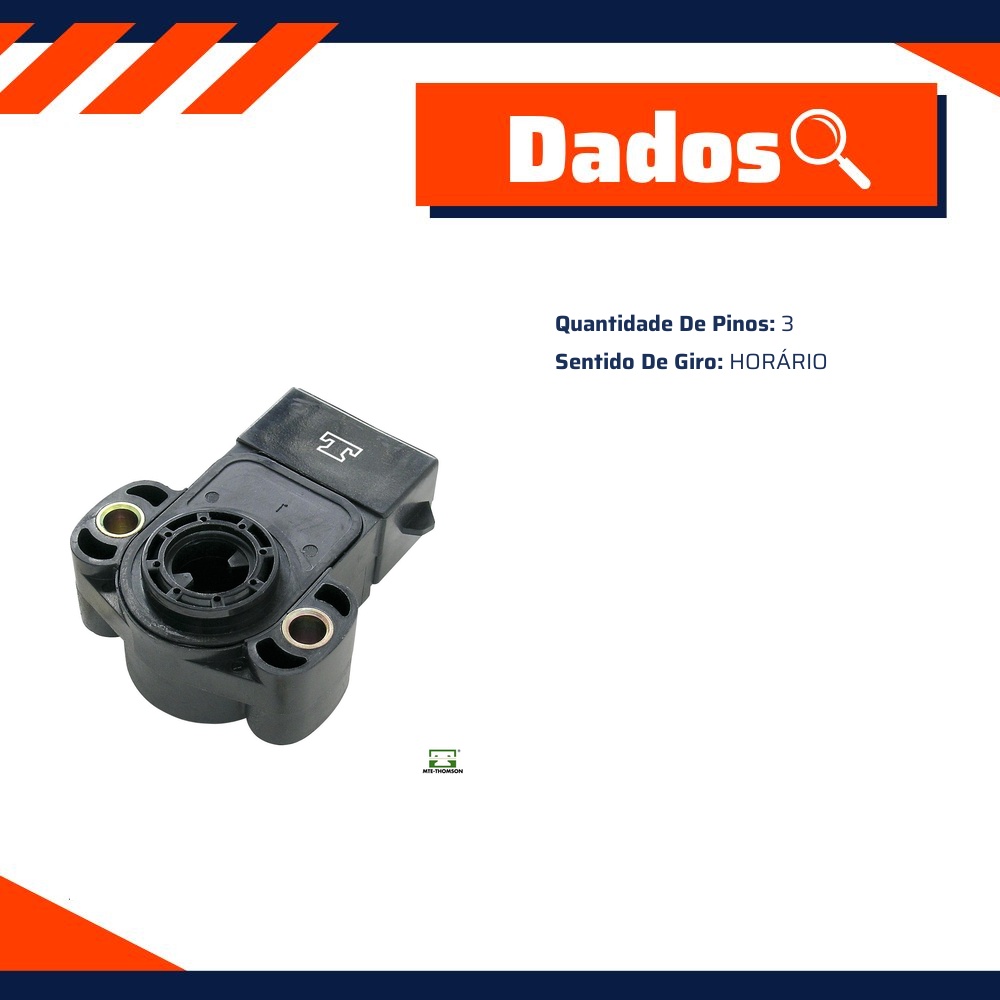 Sensor de Posição da Borboleta Tps para Ford F-1000 - MTE-THOMSON - 7236