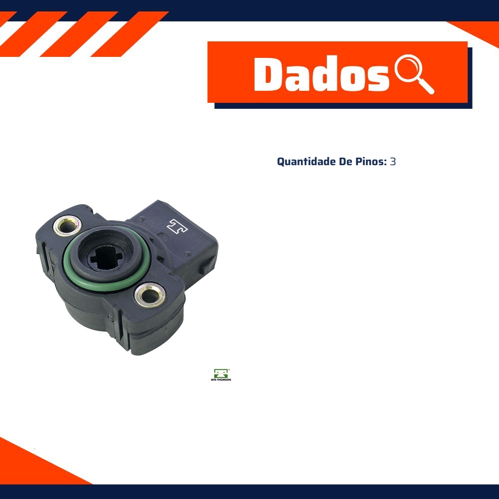 Sensor de Posição da Borboleta Tps para Volkswagen Kombi - MTE-THOMSON - 7274