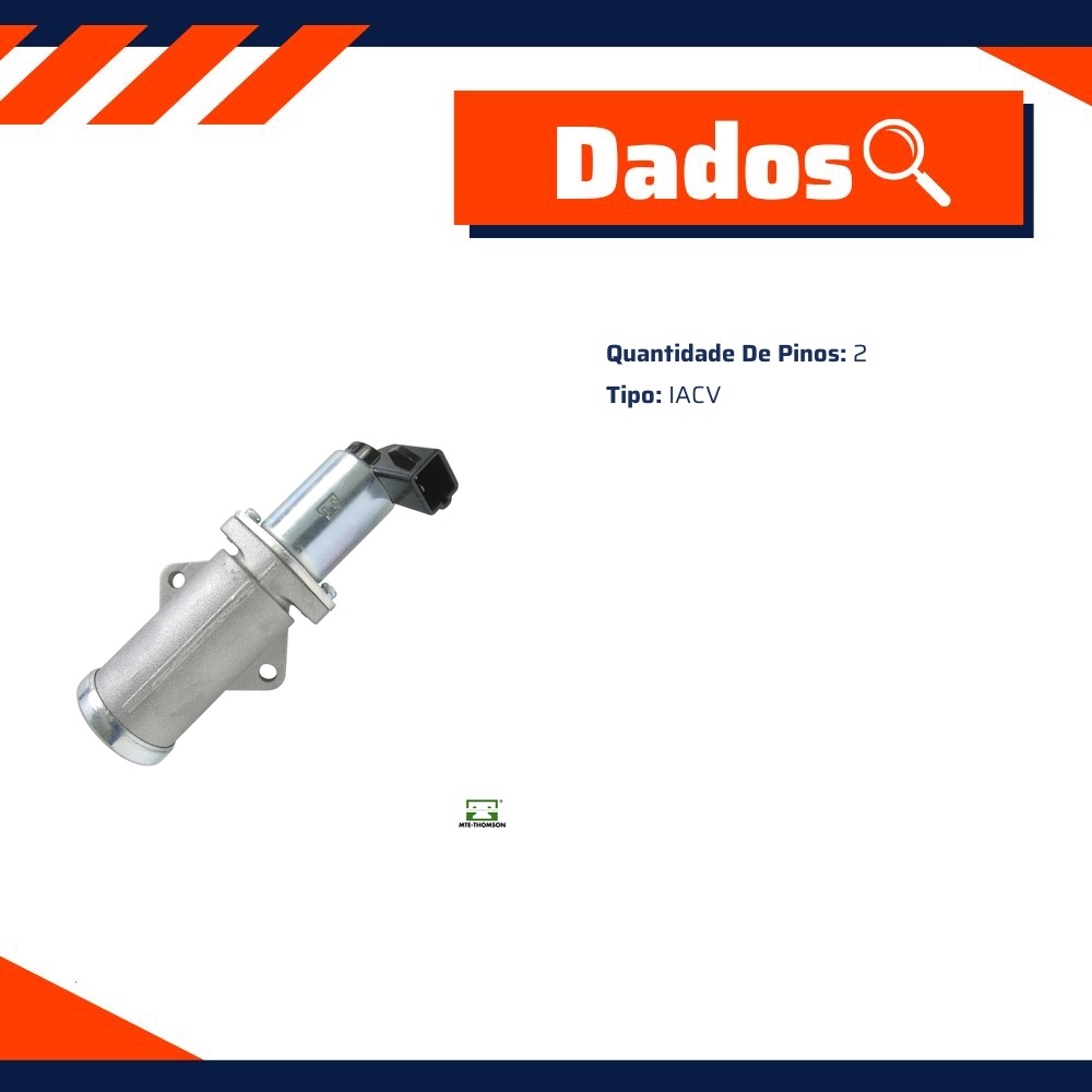 Válvula de Controle de Marcha Lenta Iacv para Ford Ranger - MTE-THOMSON - 7455