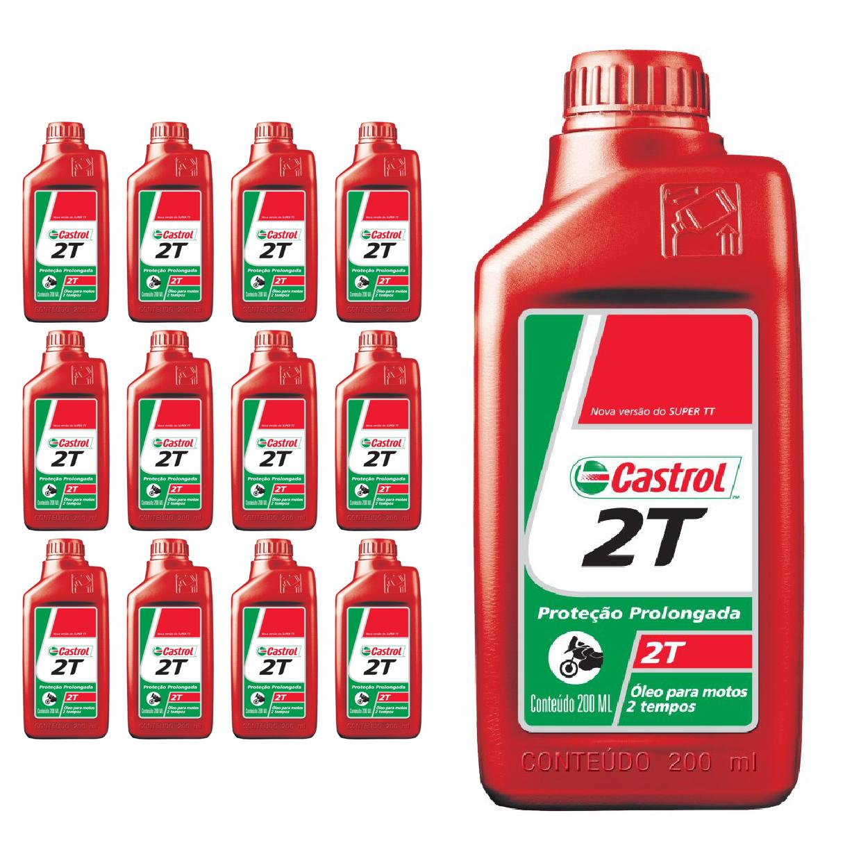 Kit c/ 2,6L Óleo de Motor 2T - 3360512 - Castrol