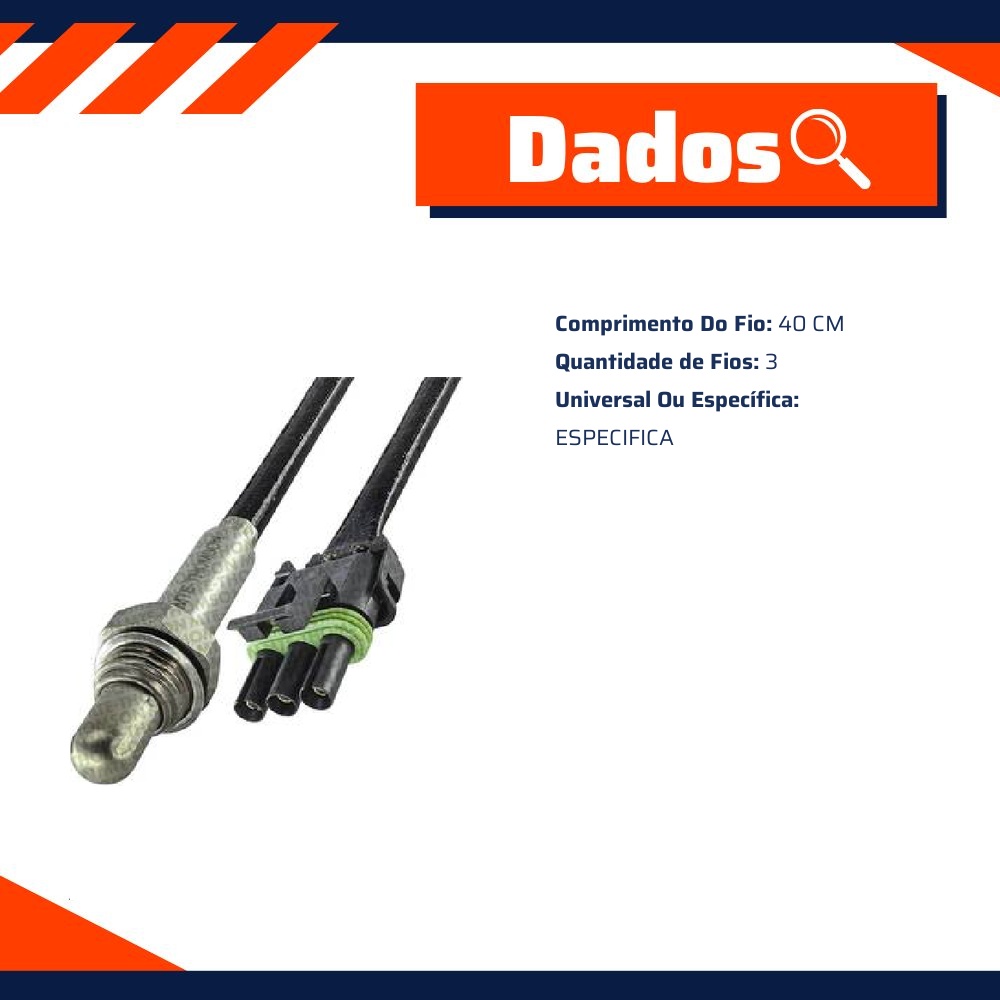 Sonda Lambda para Renault Trafic - MTE-THOMSON - 7816.30.040