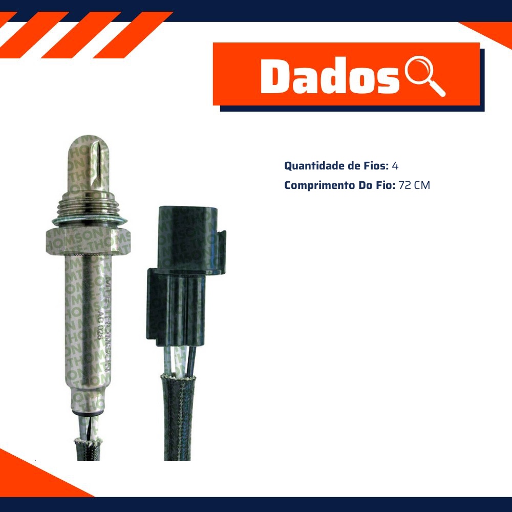 Sonda Lambda Convencional - MTE - 7817.45.072